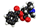 Molécula de cocaina