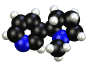 Molécula de nicotina